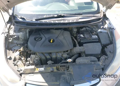 2013 Hyundai Elantra Gls из США, поврежденный, VIN 5NPDH4AE9DH341837